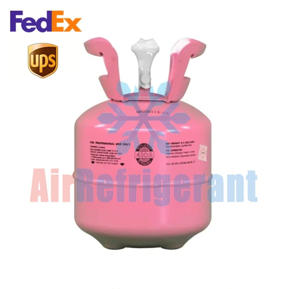 R410A Refrigerant 5lb (2.3kg) – For Home Air Conditioners & Heat Pumps, Easy to Use